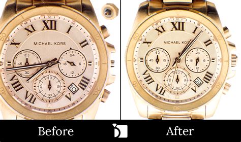 michael kors watch face repair cost|Michael Kors Watch crown replacement.